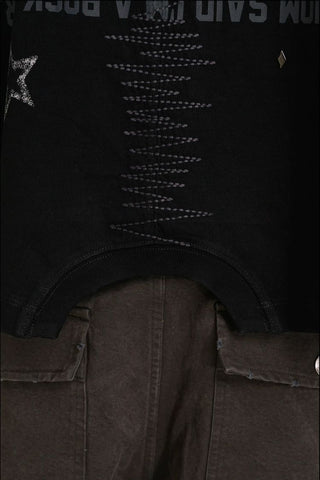 [MASONPRINCE] Studded Bear Graphic Tee