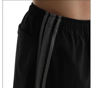 [MASONPRINCE] Side Stripe Parachute Pants