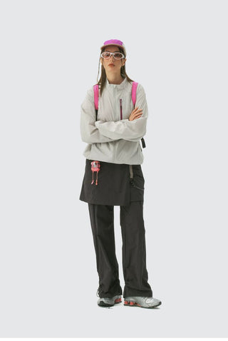 [Monterest] Packable Water-Resistant Zip-Up Jacket
