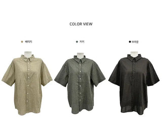 Bubblegum Check Short Sleeve Shirt - 3 Colors