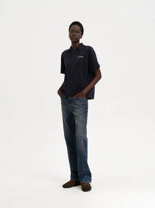 [MASONPRINCE] Breathable Pique Cotton Short Polo