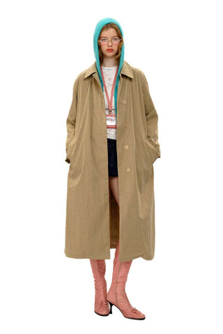 [Moromoro2] Handmade Patch Hooded Zip-Up  Cardigan