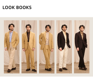 [CULTUM] Linen Single-Breasted Suit