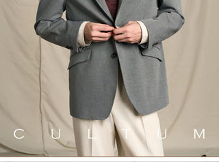 [CULTUM] Ivy Style Equestrian Blazer