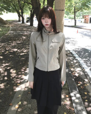 vintage slim jacket
