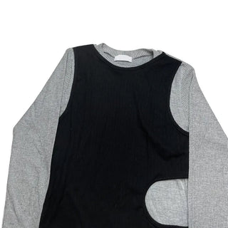 (2 colors) Layered T-shirt