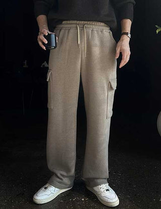 Run Knit Cargo Elastic Waist Pants (5 colors)