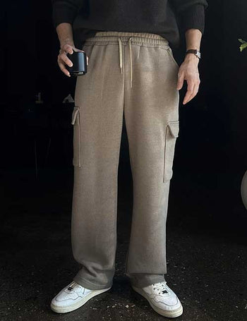 Run Knit Cargo Elastic Waist Pants (5 colors)