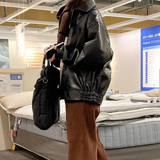 Leather jacket