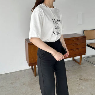 Lettering T-shirt