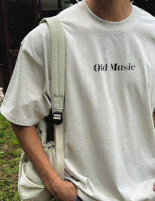 Music short-sleeve T-shirt (3 colors)