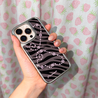 Flower Drawing Epoxy Phone Case