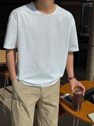 Must-have Washed U-Neck  T-shirt