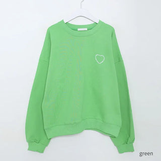 Back lettering sweatshirt