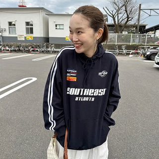 Line Hoodie Sweatshirt
