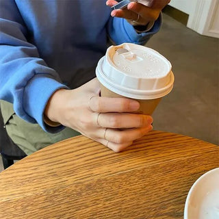 Silver ring set