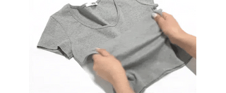 MOMU BASIC U-neck Short Sleeve T-shirt - 5 colors