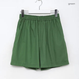 Banding cotton shorts