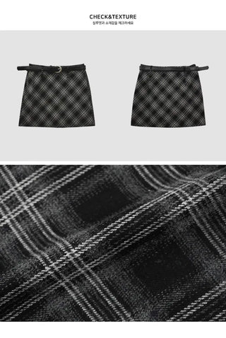 Belly Check Mini Skirt Pants - 2 colors