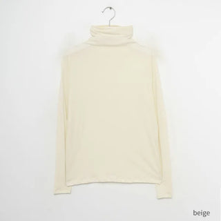 See-through turtleneck t-shirt