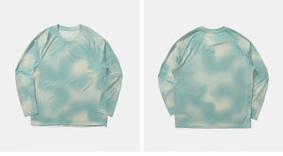 [Monterest] Tie-Dye Print Long Sleeve UPF50+ Tee