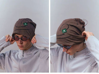 [Monterest] Fleece Beanie with Dual Track Drawstring