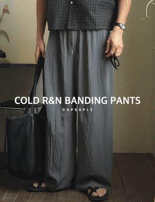 (Feature) Cold RN Elastic Waist Pants (4 colors, M~L)