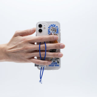 [MADE] soda blue wings pastel dots case
