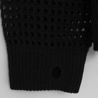 we mesh warmer round knit