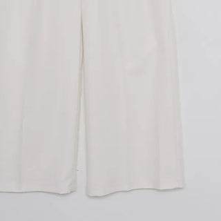 2-pleat wide slacks