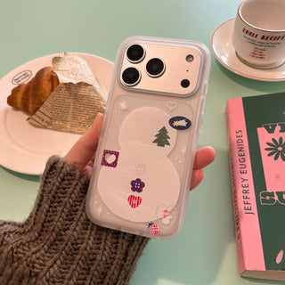 [MADE] Winter Little Pieces - Frosted Jelly Case
