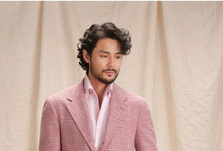 [CULTUM] Houndstooth Suit Jacket