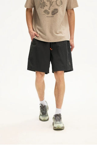 [Monterest] Textured Nylon Drawstring Shorts