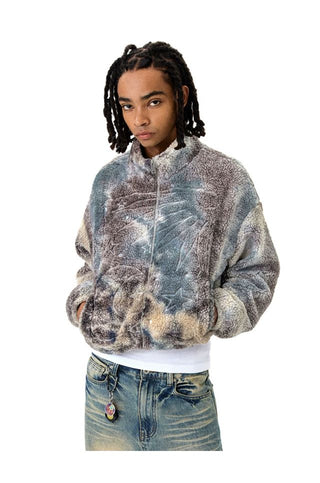 CONP Tie-Dye Sherpa Coat