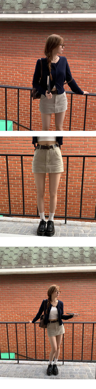 Woody Cotton Skirt Pants - 4 Colors (Delayed delivery)