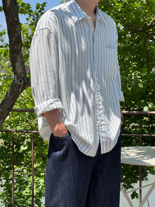 Renault Pinstripe Shirt