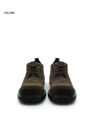 [MASONPRINCE] Leather Derby Shoes