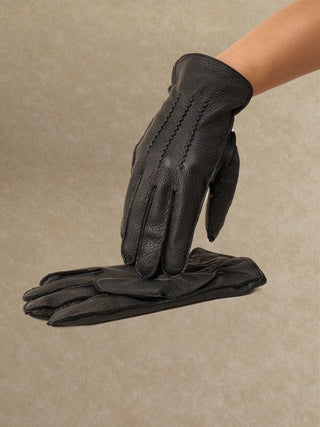 [CULTUM] Sheepskin Touchscreen Wool-Lined Gloves