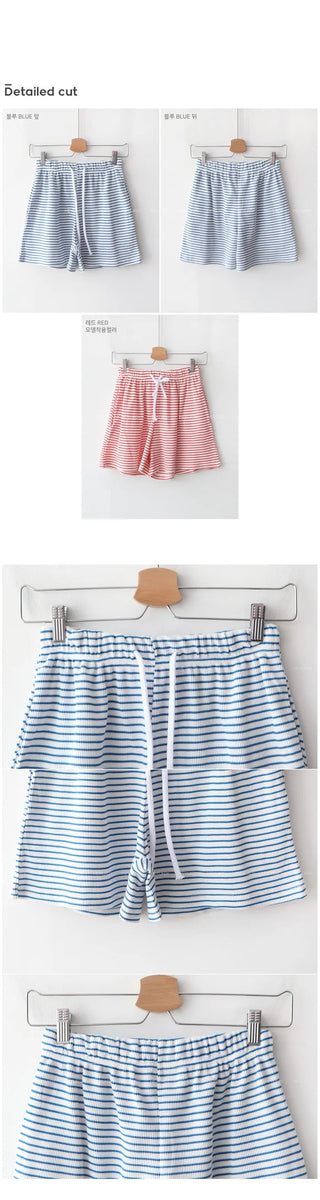 Point stripe shorts