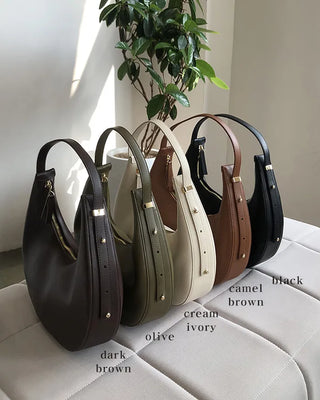 Half-moon shoulder bag (5 colors)