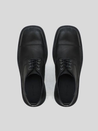 [MASONPRINCE] Leather Derby Shoes