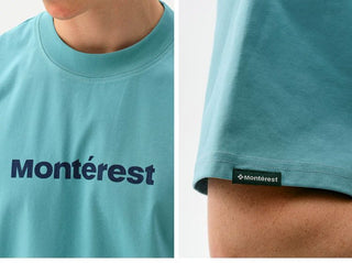 [Monterest] Quick-Dry Antibacterial Logo Crewneck Tee