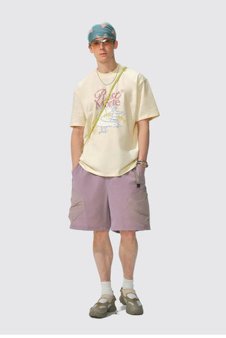[Monterest] Washed Peace Dove Print T-Shirt