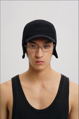 [MASONPRINCE] Fleece Worker Hat with Ear Flaps
