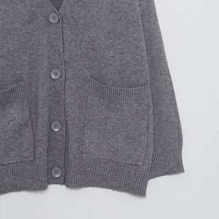 Loose-fit cardigan