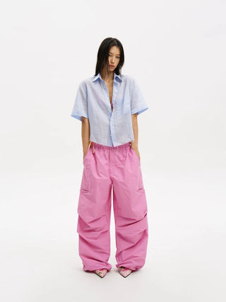 [MASONPRINCE] M42 Multi-Pocket Parachute Pants
