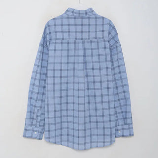 Seersucker overcheck shirt