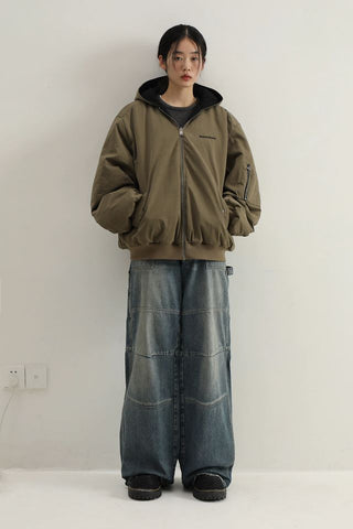 MASONPRINCE Reversible Printed Hood Jacket