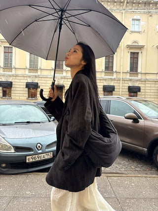 [NeverSeez] Distressed Tailored Blazer