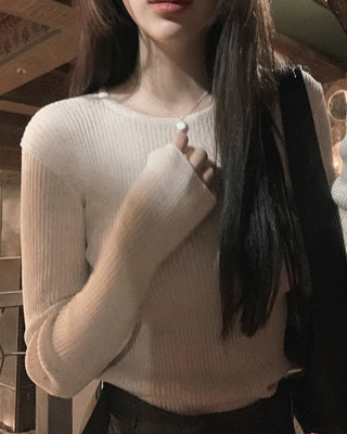 Slim Rib Knit